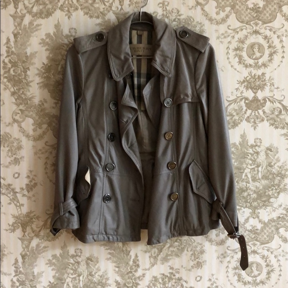 BURBERRY BRIT leather jacket